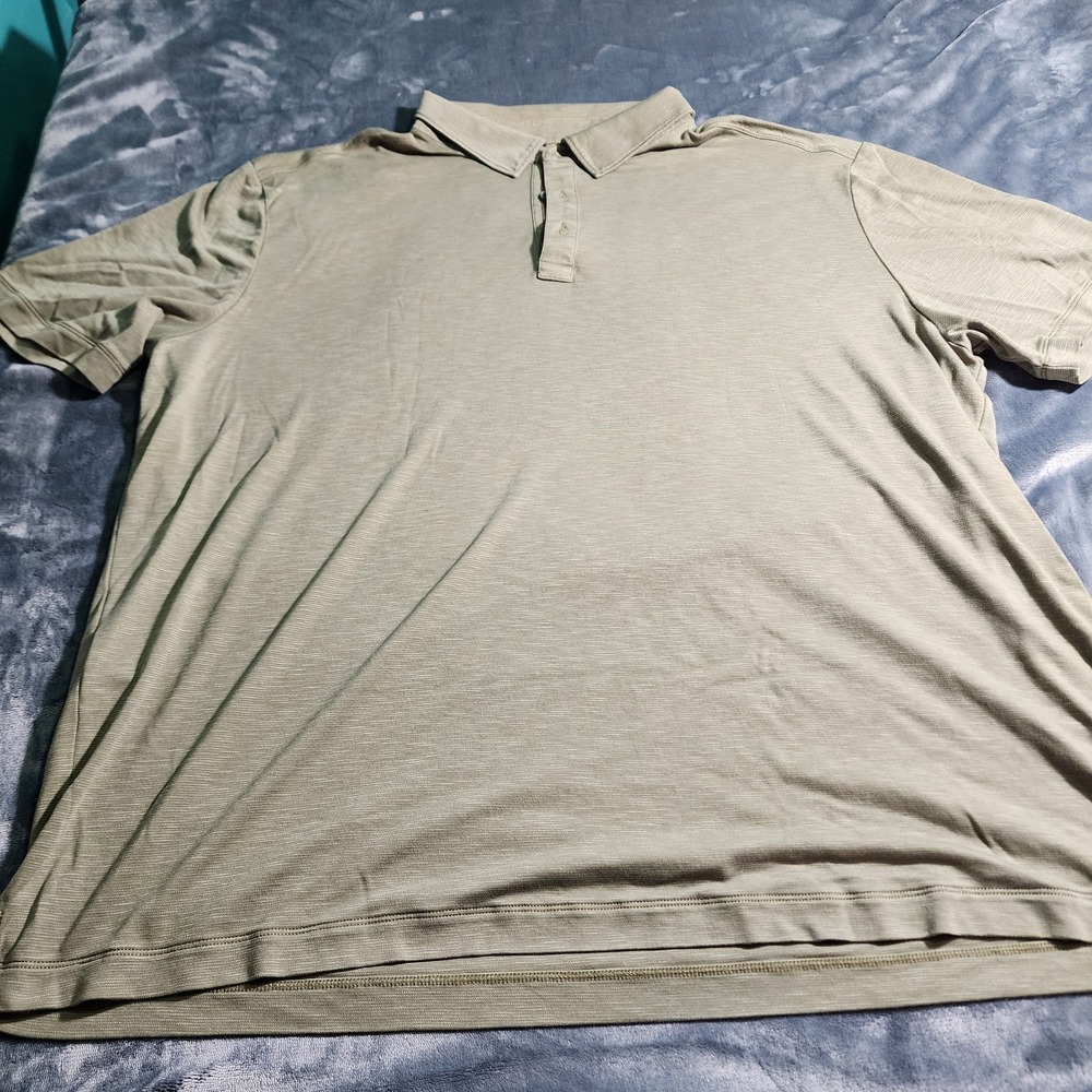 Tommy Bahama‎ Men's Polo Shirt 3XL Olive Green